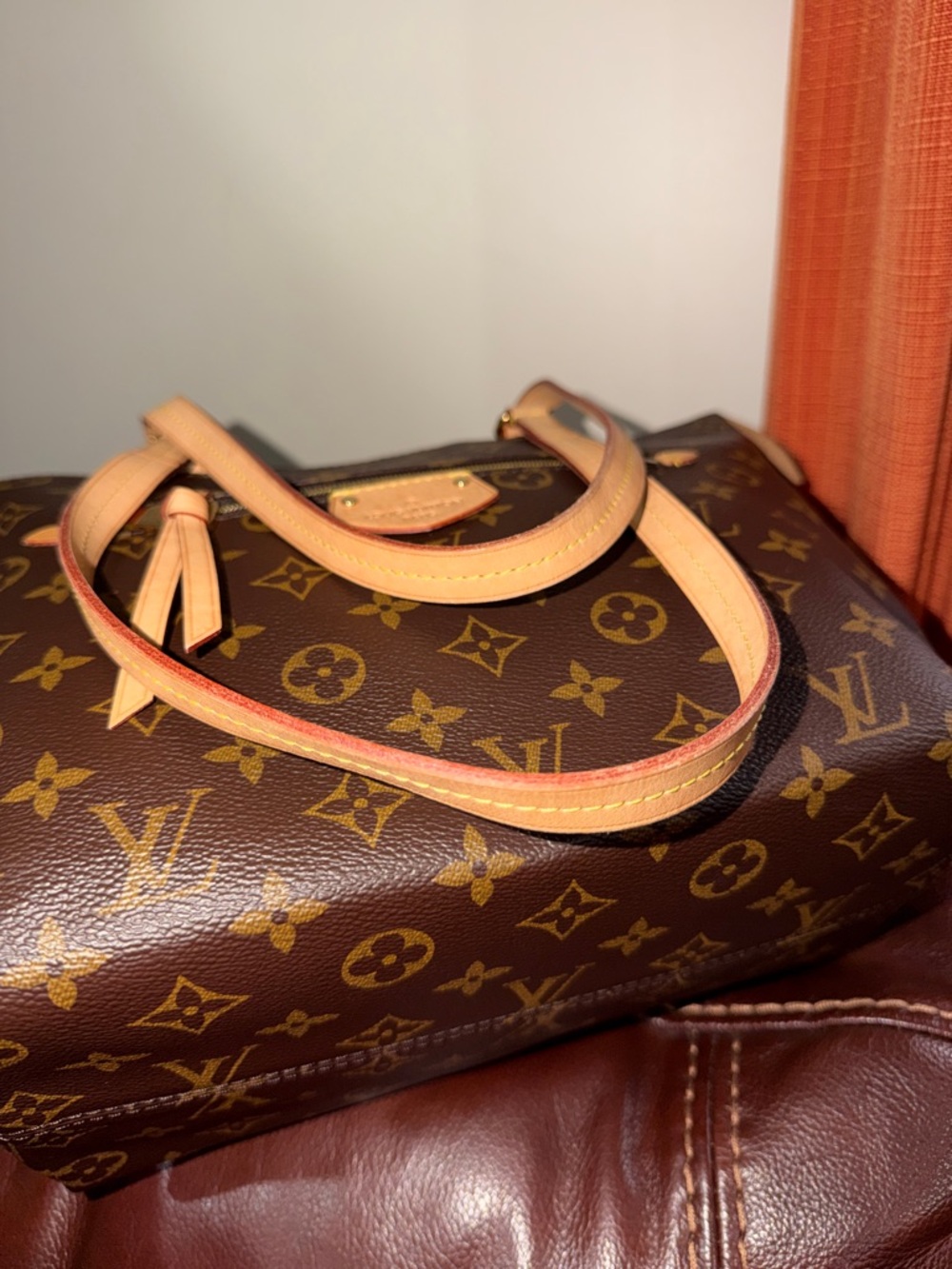 ‼️Authentic Louis Vuitton Lena PM Monogram Tote Shoulder Bag - Picture 11 of 15